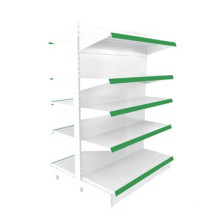 shopping equipments plain double side supermarket shelves gondola shelving